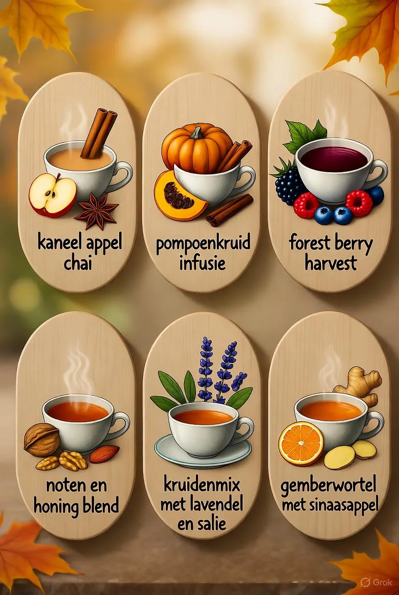 Beste Theesmaken voor het Herfstseizoen: Ontdek Warmte en Gezelligheid