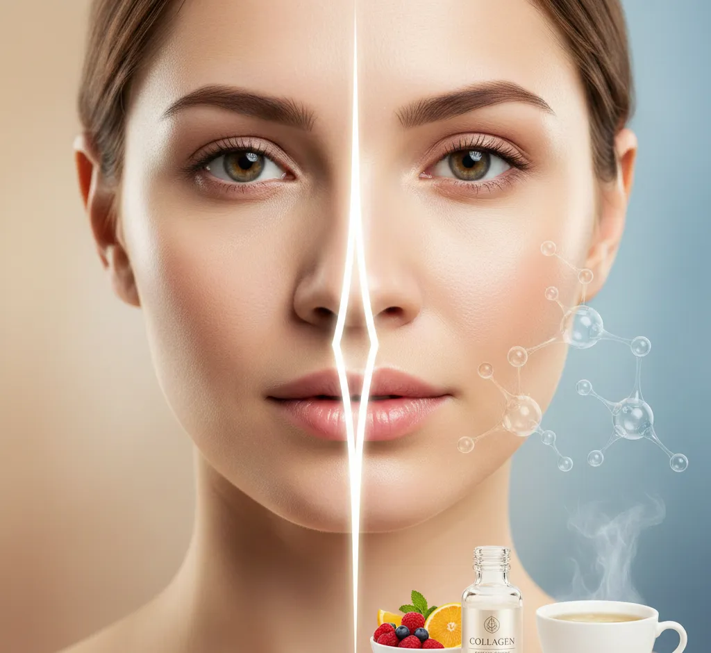 Collageen: de sleutel tot een strakkere, jeugdig uitziende huid
