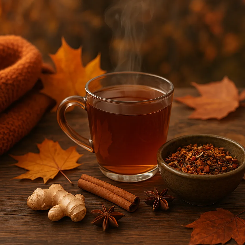 De beste thee voor een gezellige herfststemming