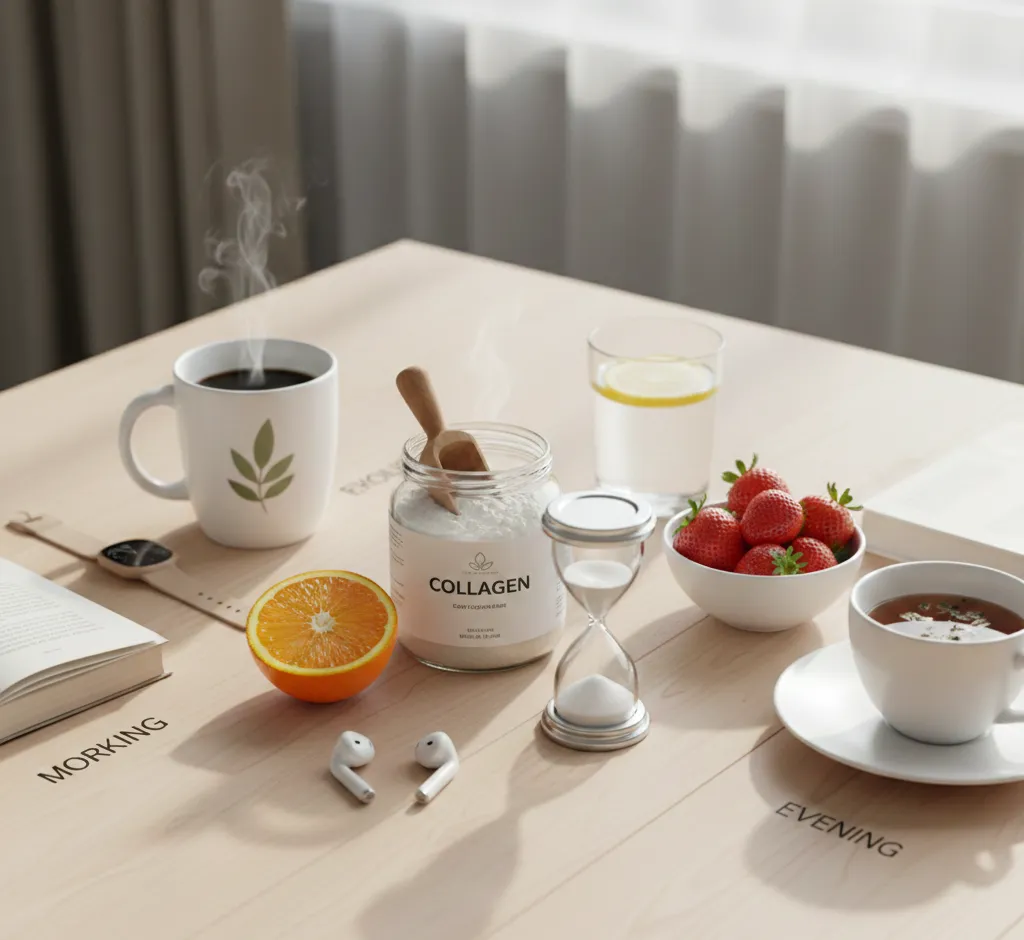 De beste tijd om collageen in te nemen voor maximale werking