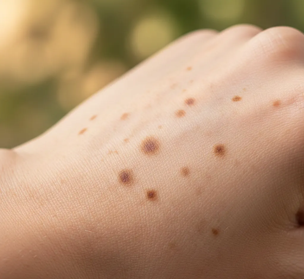 De Betekenis van Bruine Vlekken op de Huid na het Zonnen: Oorzaken, Preventie en Behandeling