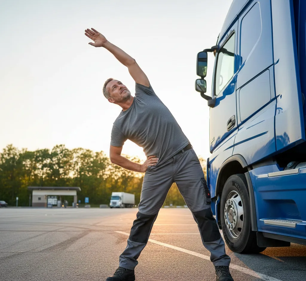 De ultieme gids met oefeningen voor chauffeurs: fit blijven achter het stuur