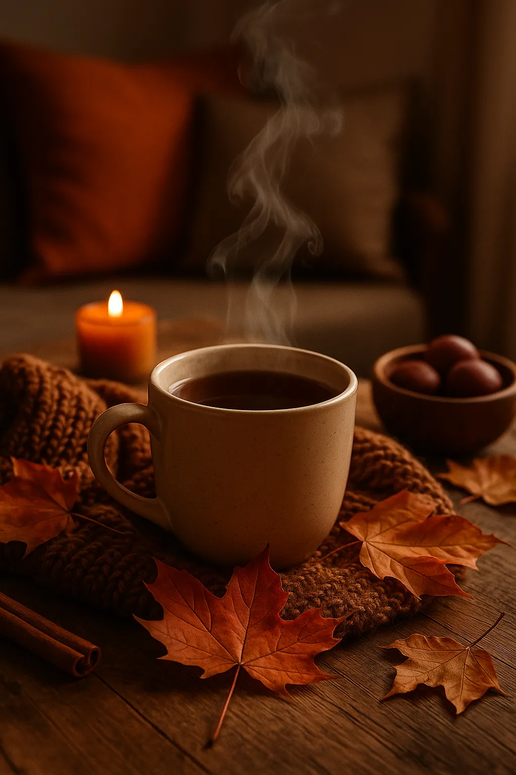 De warme omhelzing van de herfst: hoe thee je hart en huis verwarmt