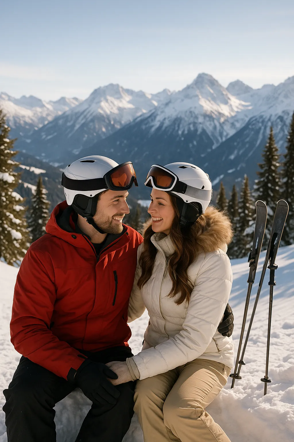 Een Betoverende Skivakantie vol Romantiek in de Bergen