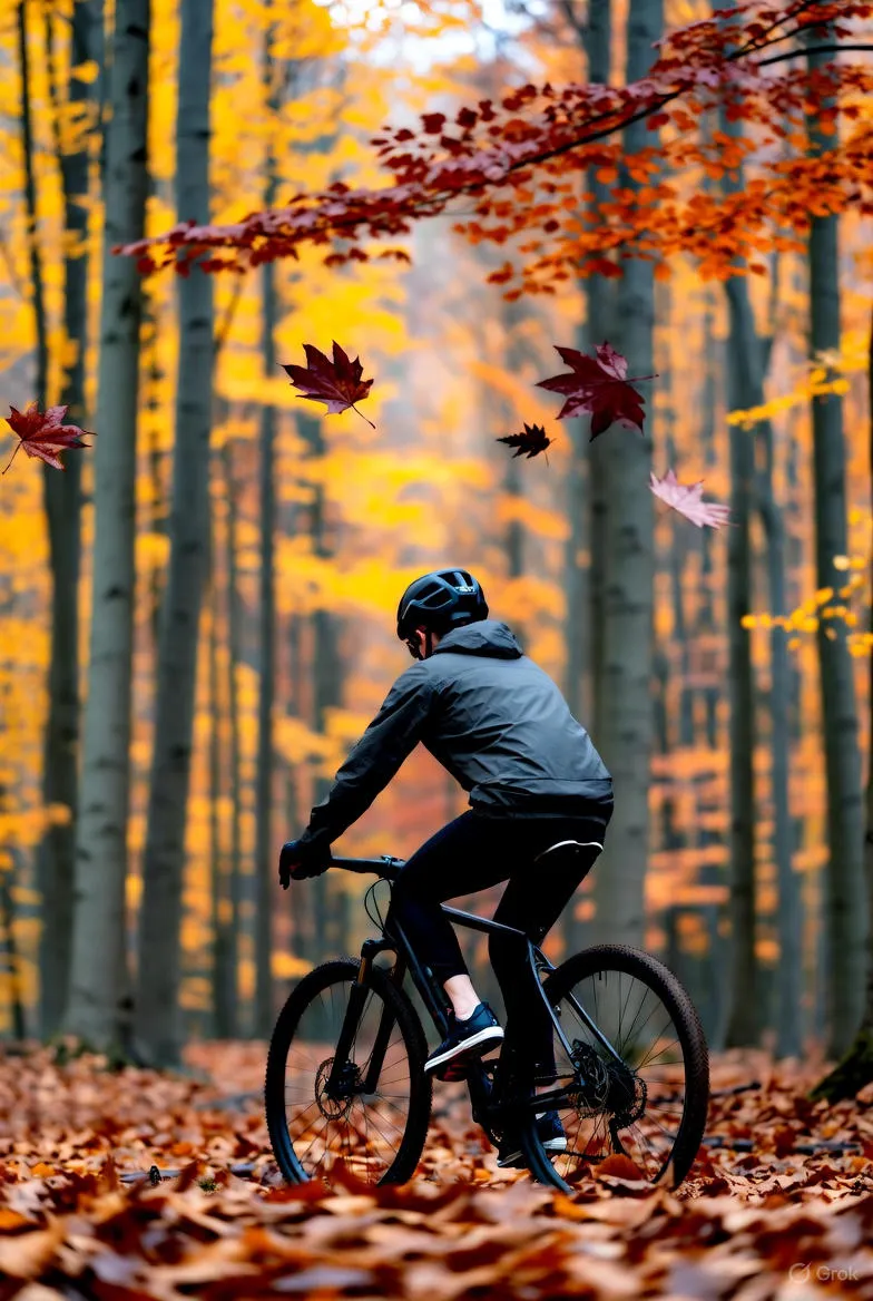 Fietsen door Herfstbladeren: Een Betoverend Herfstavontuur op de Pedalen