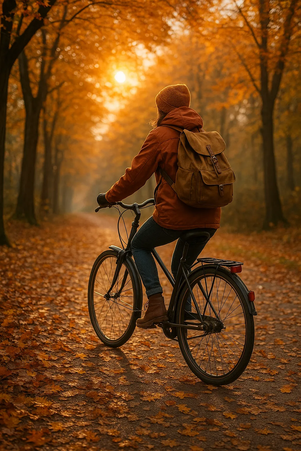 Fietsen en de Herfstige Vrijheid: Een Ode aan het Seizoen van Verandering