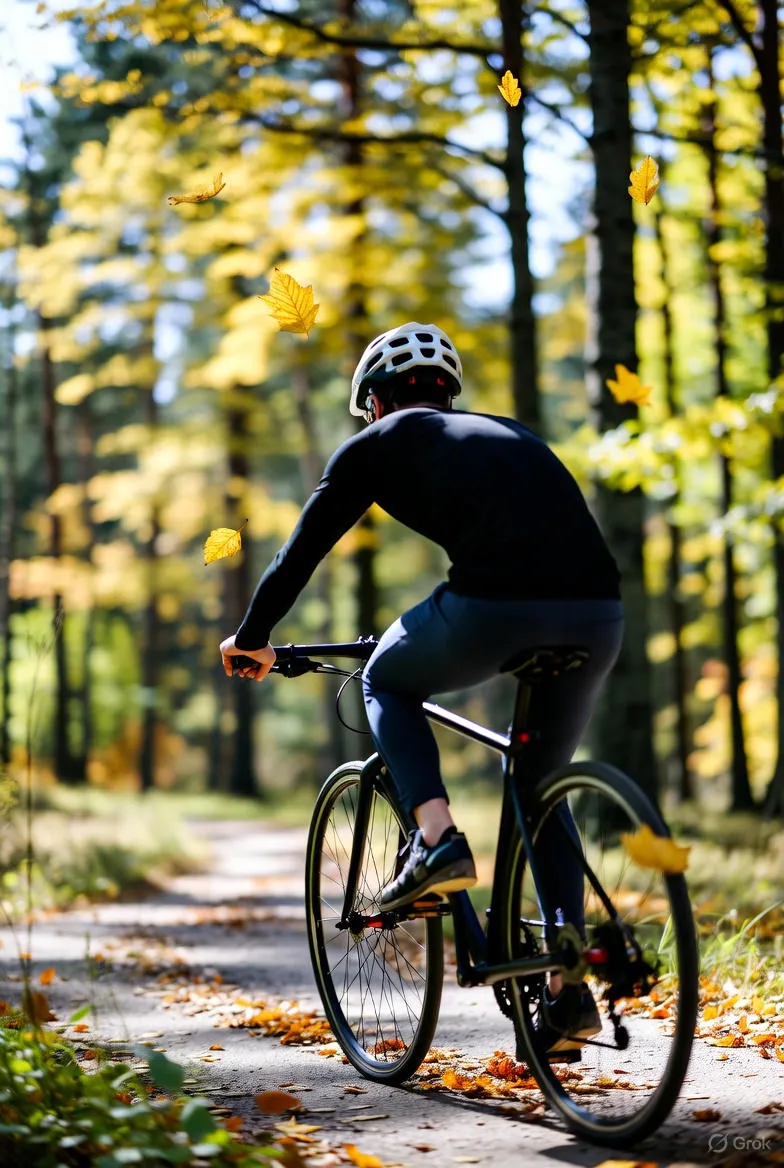 Fietsen in de Herfst: De Magie van Vallende Bladeren en Frisse Wind