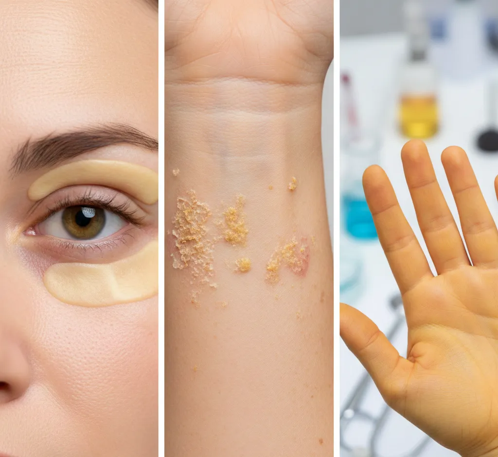 Gele uitslag op de huid: oorzaken, symptomen en behandeling