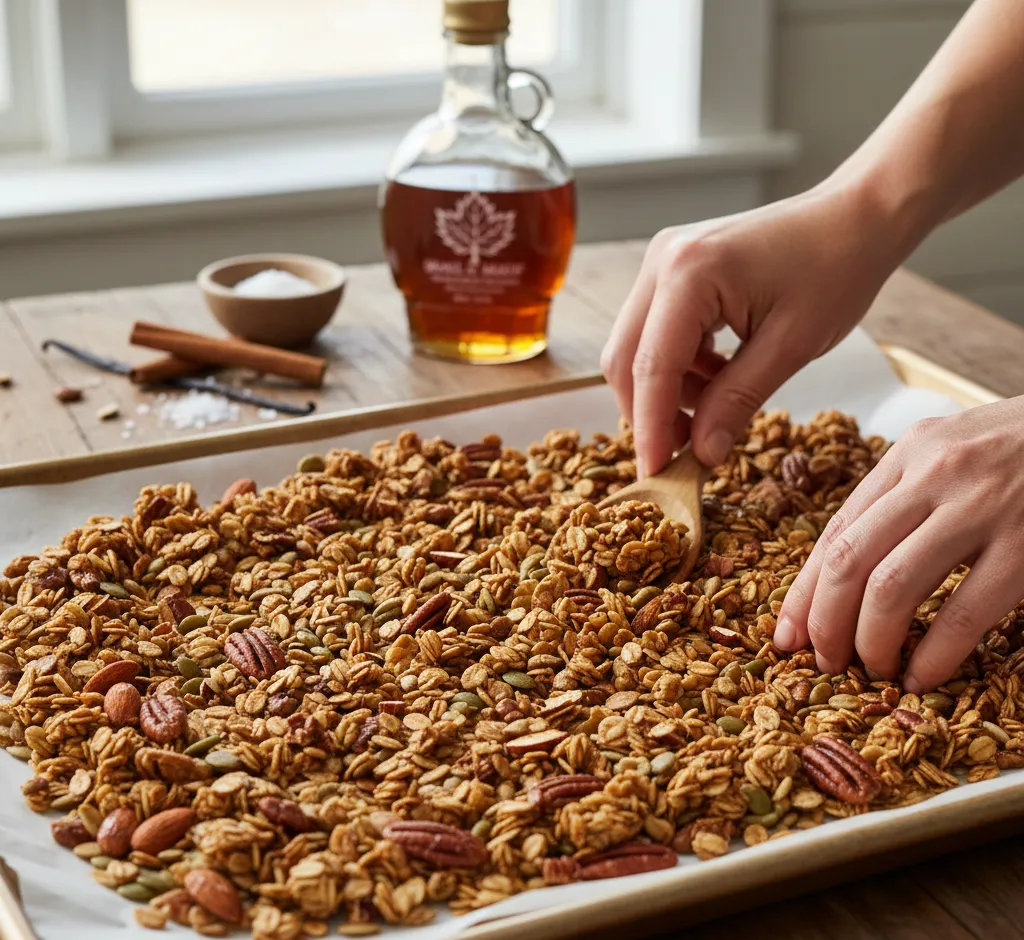 Granola roosteren met maple syrup: de ultieme gids voor knapperig ontbijtsucces