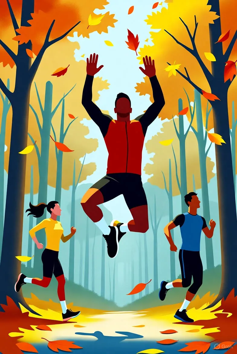 Herfstfitness: Buiten Sporten in de Betoverende Kleuren van het Seizoen