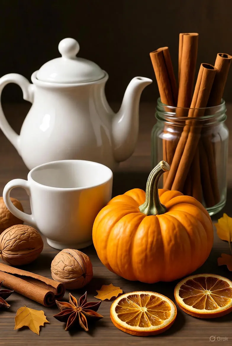 Herfstige Genietmomenten: De Ultieme Thee en Pompoen Combinaties