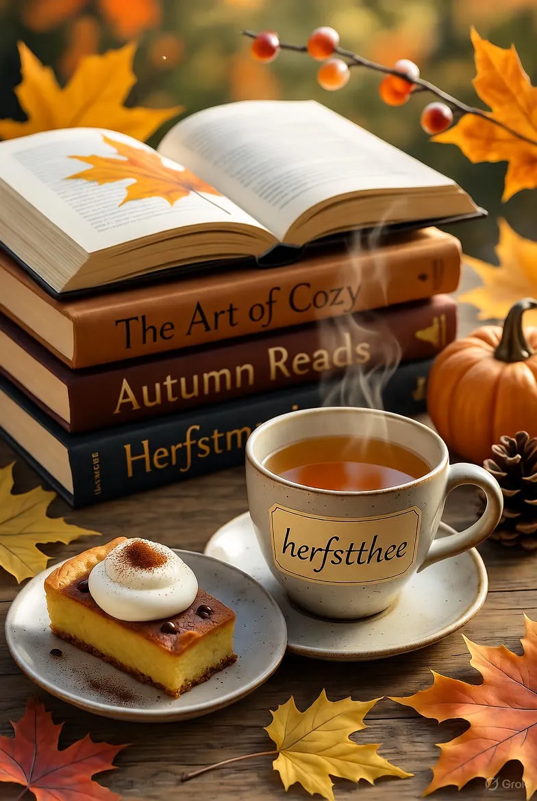 Herfstige Genietmomenten: Thee en Boeken voor Cozy Avonden