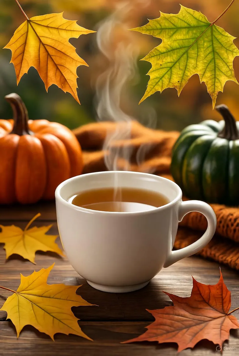 Herfstige Thee: Warme Dranken voor een Gezellige Herfststemming