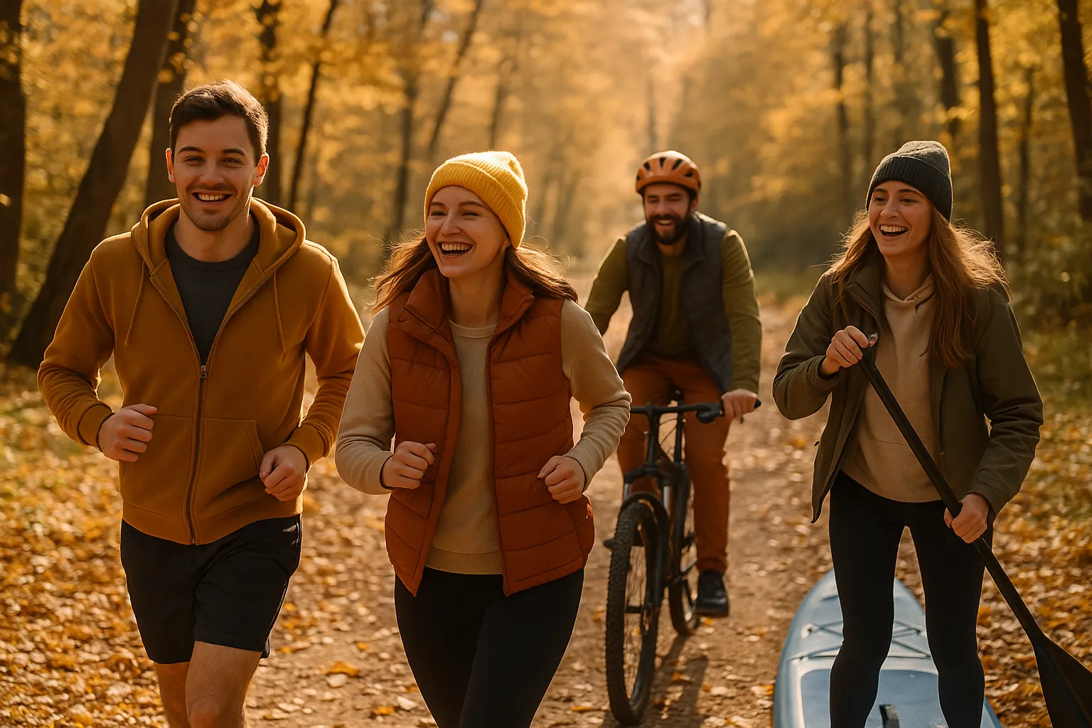 Herfstsporten voor vrienden: samen actief genieten van het seizoen