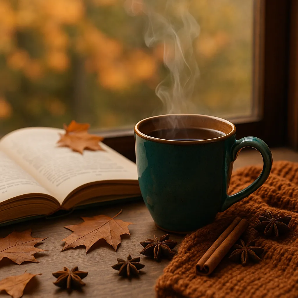 Herfstthee: De warme drank die creativiteit laat bloeien