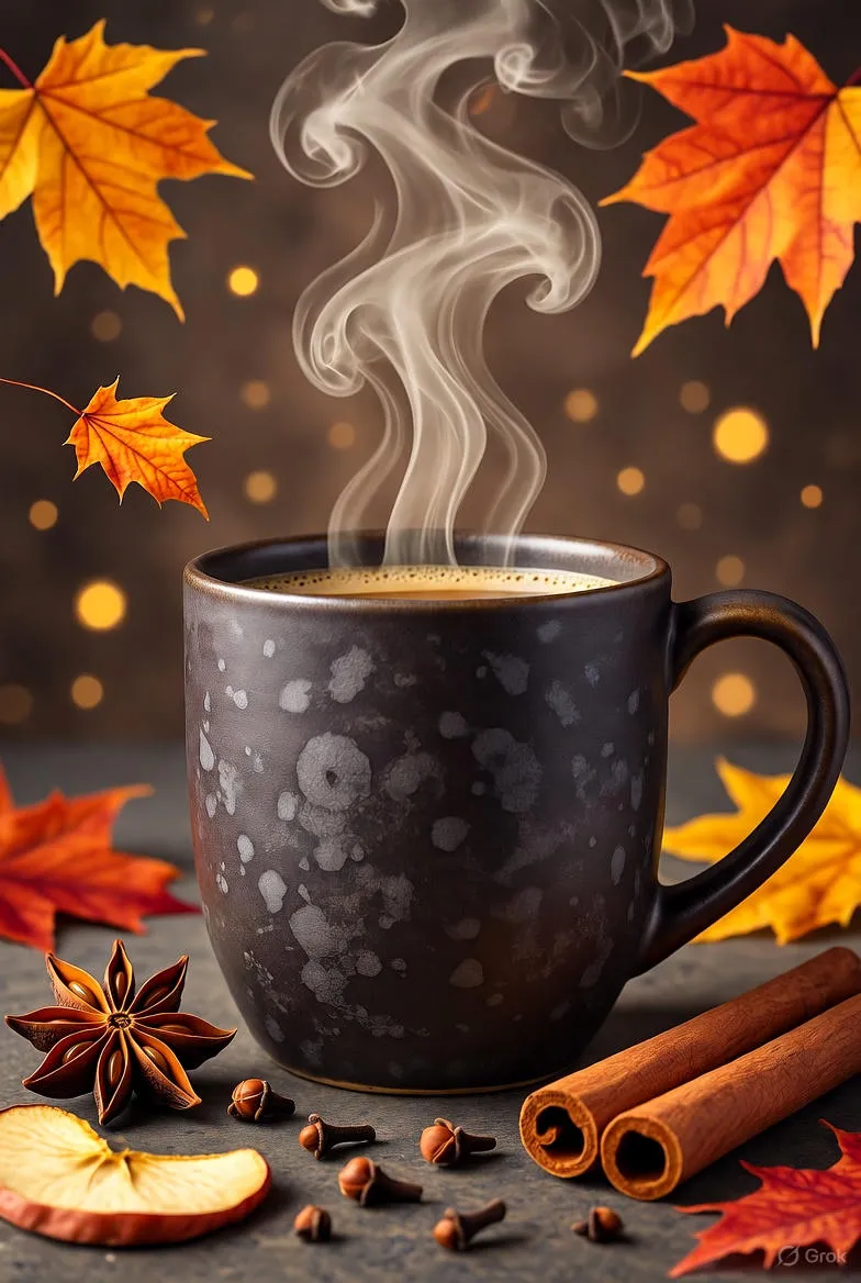 Herfstthee: De Warme Smaak van Geluk en een Glimlach