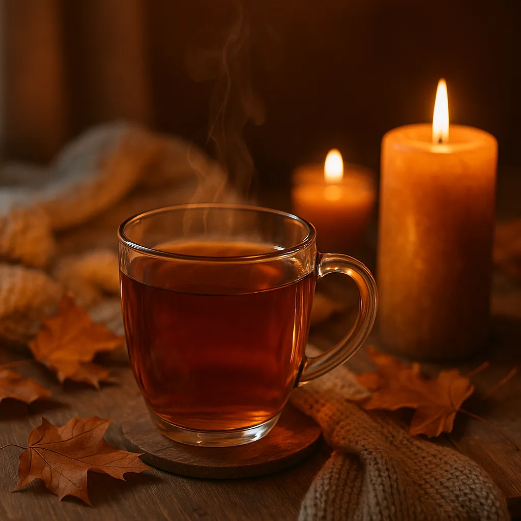 Herfstthee en kaarslicht: een ode aan warme momenten in het najaar