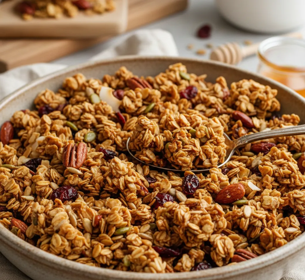 Hoe je de textuur van je granola naar een hoger niveau tilt: van kruimelig naar heerlijk krokant