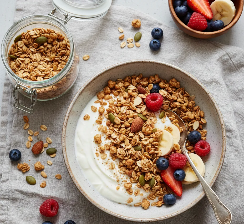 Hoe maak je granola caloriearm zonder smaak te verliezen: complete gids voor thuisbakkers
