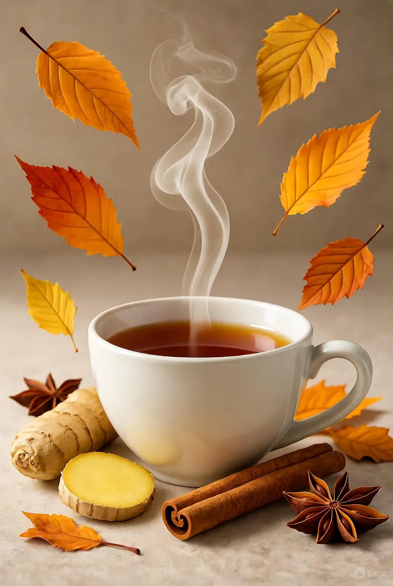 Hoe Thee de Herfst Verwarmt: Gezellige Dranken voor Koude Avonden