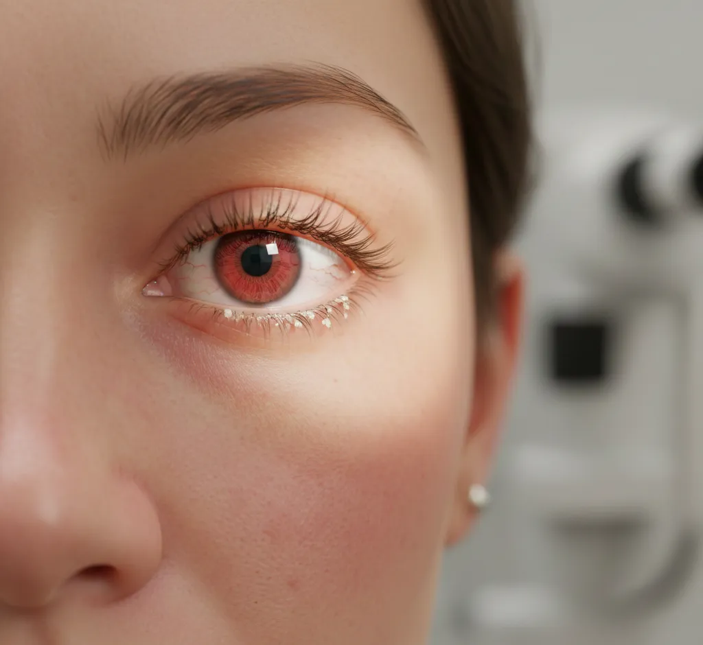 Is rosacea gevaarlijk voor de ogen? Oorzaken, risico’s en behandeling uitgelegd