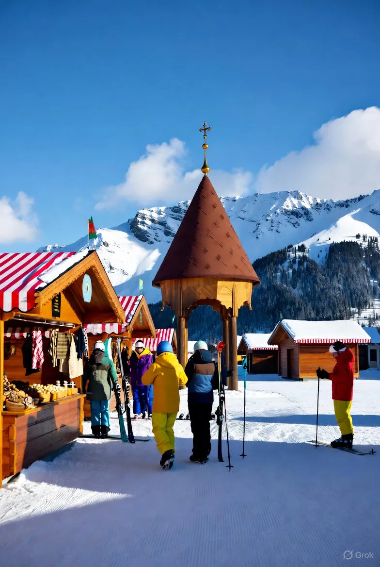 Ontdek de Betoverende Combinatie van Skivakanties en Lokale Markten