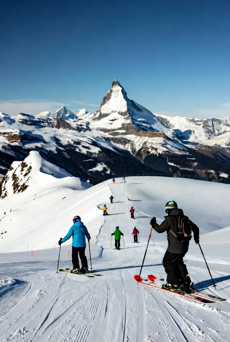 Ontdek de Betoverende Wereld van Skiën en Adembenemende Bergpanorama's