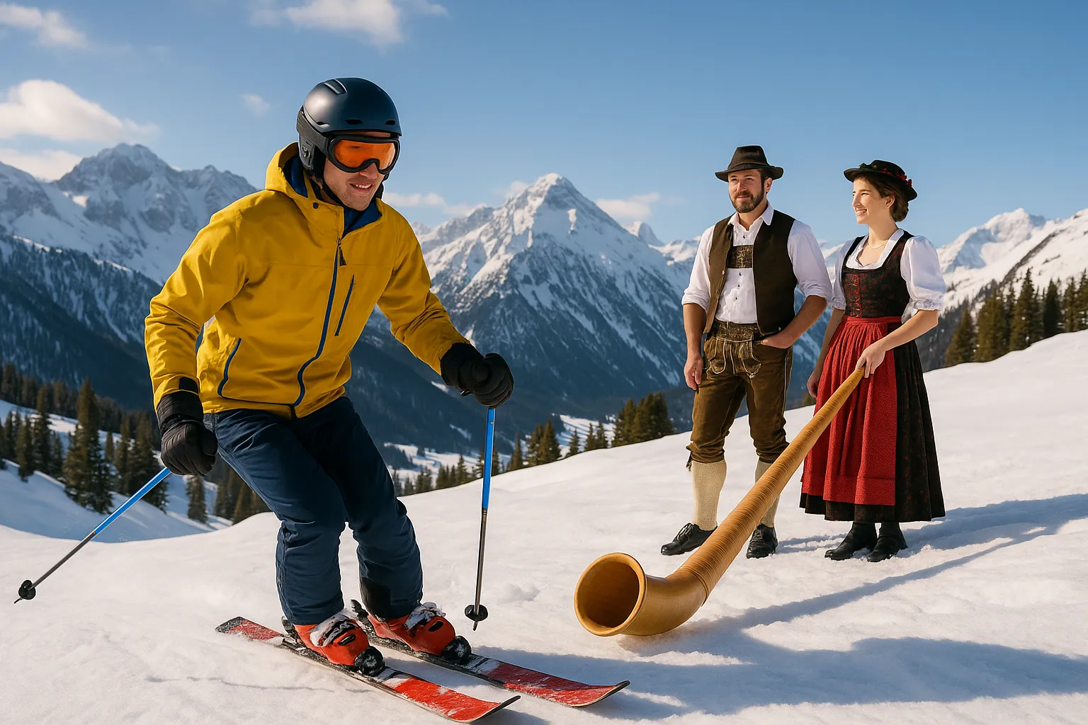Skiën en alpine tradities: een reis door sneeuw, cultuur en avontuur
