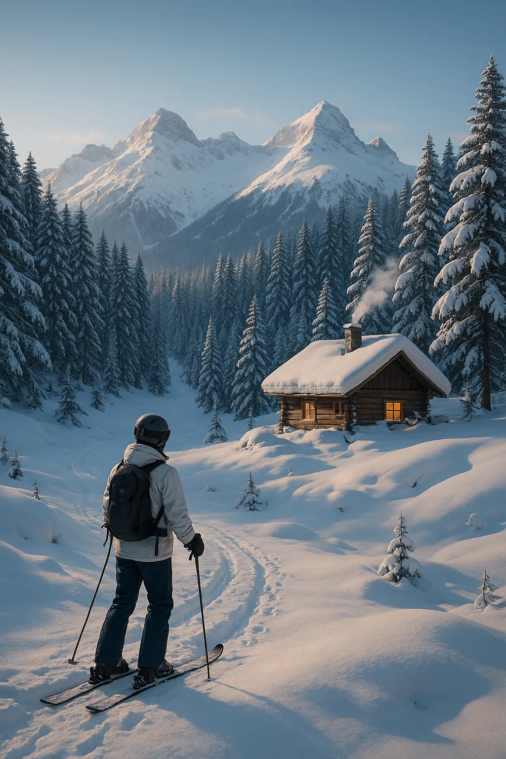 Skivakantie en de betoverende stilte van de winter