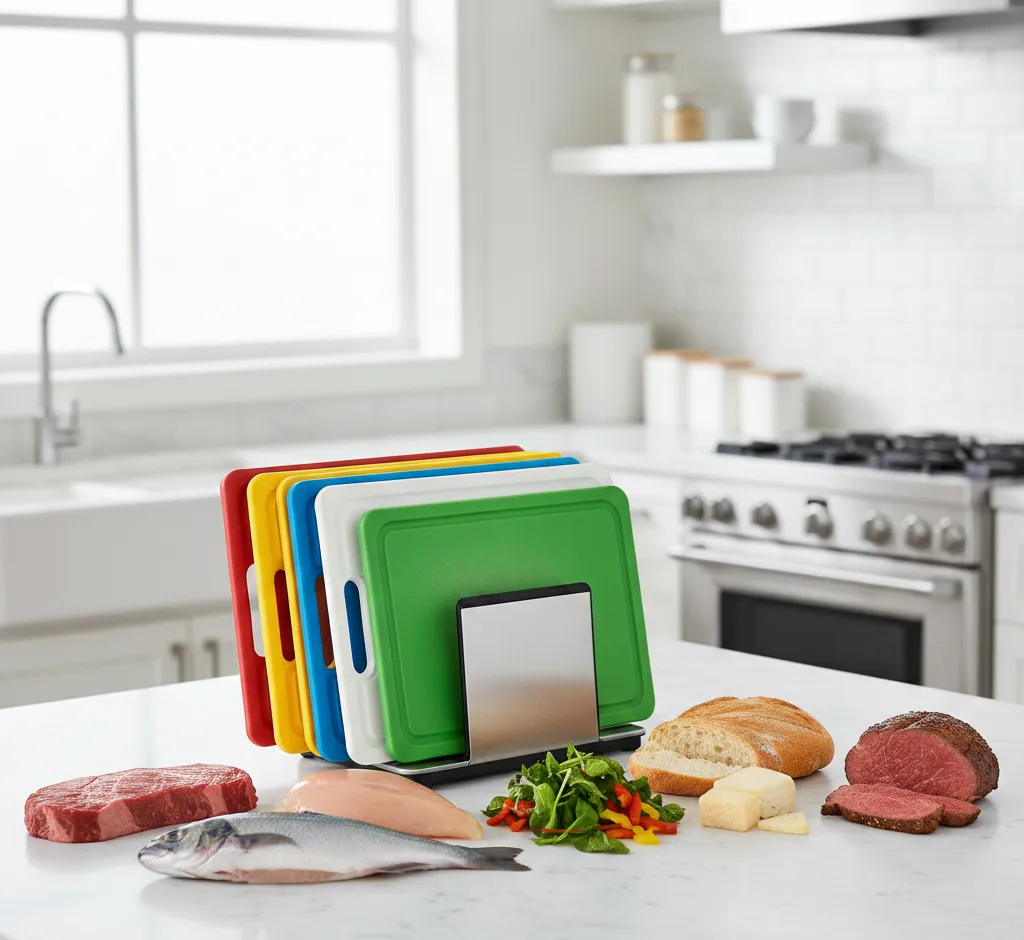 Snijplank set in kleuren: de sleutel tot hygiënisch koken in elke keuken