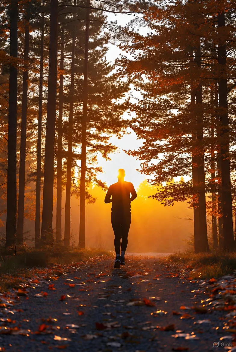 Sporten bij Herfstige Zonsondergangen: Een Betoverende Manier om Fit te Blijven