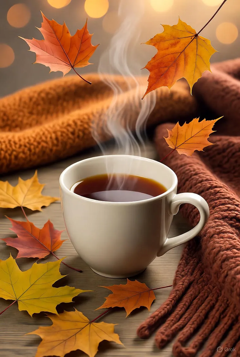 Thee en Herfstige Aanrakingen: Warme Rituelen voor Koele Dagen