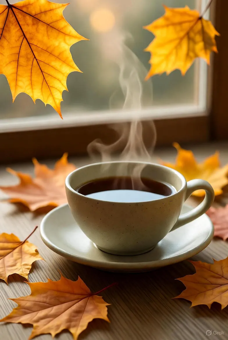 Thee in de Herfstochtend: Een Rustgevend Ritueel voor de Ziel