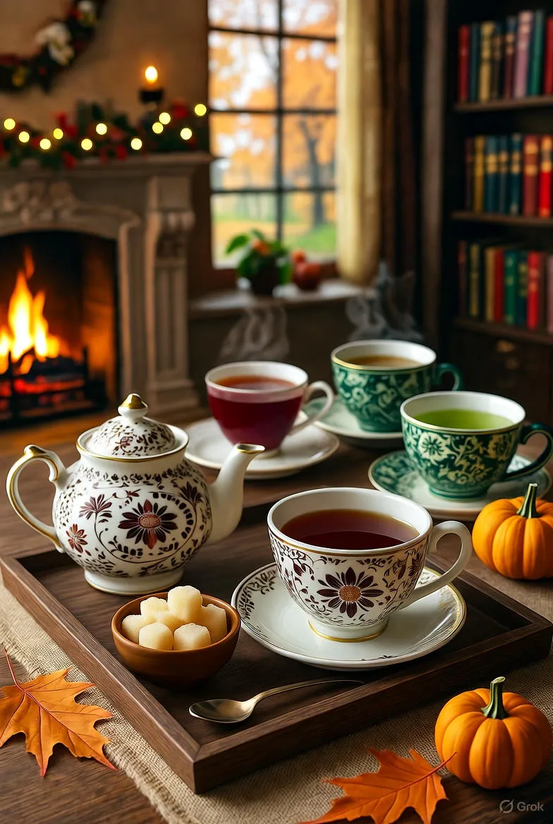 Theedrinken in Herfsttradities: Een Warm Welkom voor het Seizoen