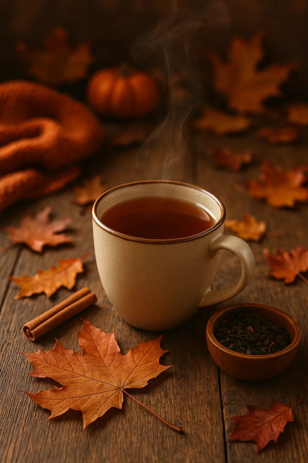 Warme Herfstmomenten: Ontdek de Magie van Thee in het Najaar