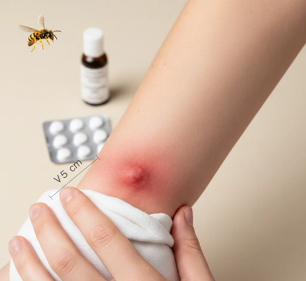 Wat te doen bij uitslag na een insectensteek door een allergie