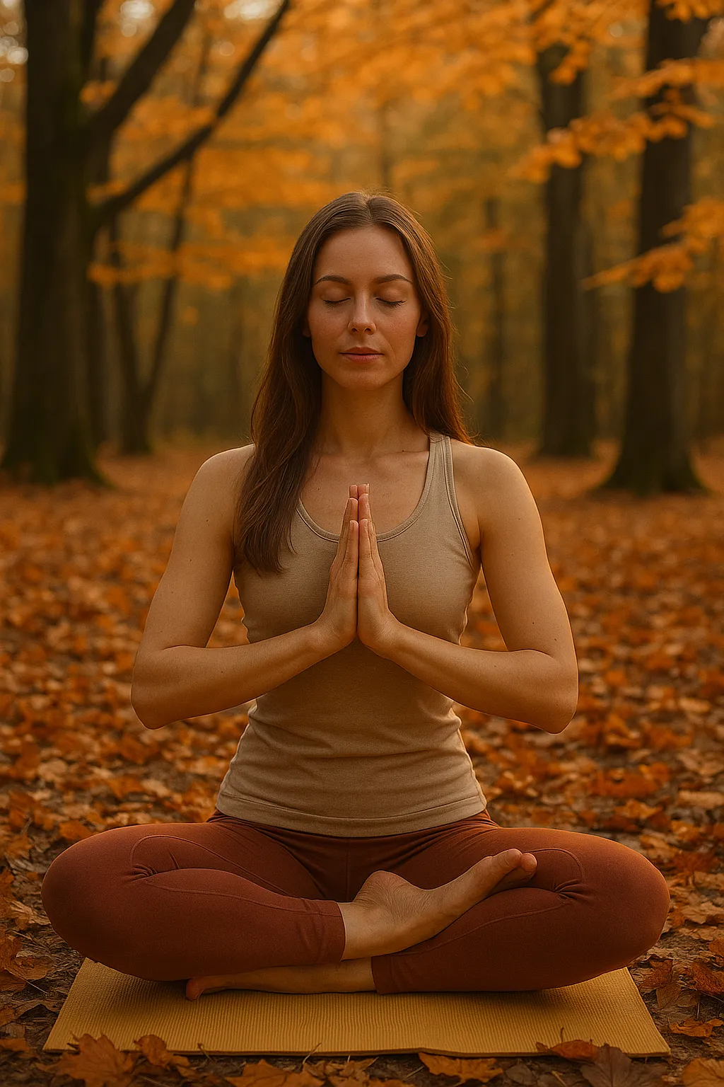 Yoga en de Herfstige Harmonie: Balans, Adem en Innerlijke Warmte