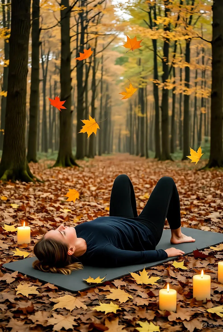 Yoga in de Herfstige Stilte: Een Reis naar Innerlijke Rust